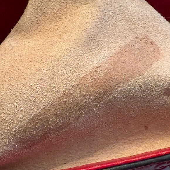 Gucci Padlock chain two way guccissima red leather bag - Picture 12 of 15